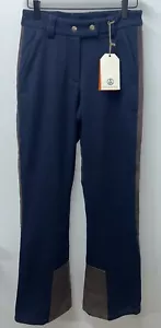 Alps & Meters Alpine Winter Twenties marineblaue Damenhose Schneehose Größe 4 neu mit Etikett - Bild 1 von 11