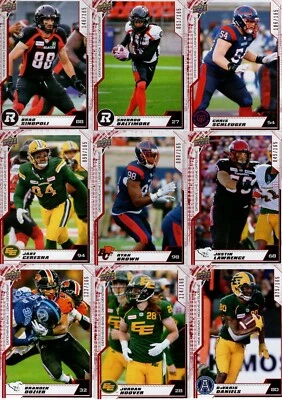 2020 Upper Deck CFL Red Parallels    ****YOU PICK****  (#1--199) - Image 1 of 2