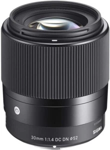 (Open Box) Sigma 30mm F/1.4 DN Contemporary Prime Fujifilm X-Mount Lens - Picture 1 of 5