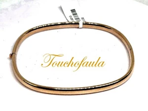 BRACCIALE BRACCIALE ORO ROSA 14K 7,1 GR. BELLA FORMA RETTANGOLARE. - Foto 1 di 3