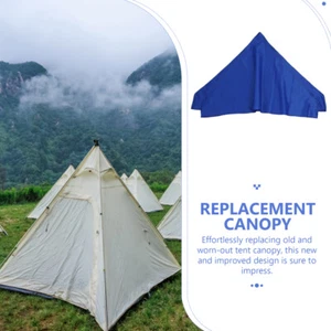 New Roof Replacement Garden BBQ Gazebo Top Cover Fabric Tent Canopy 2x2m - Picture 1 of 14