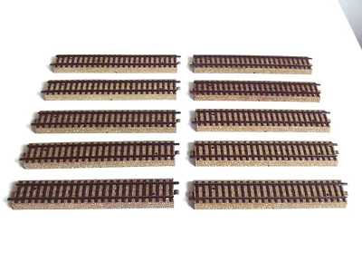 10 Stück - Märklin - 5106 - M-Gleise - H0 - gerade ---- A 445 - Bild 1 von 4