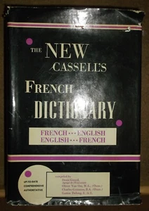 THE NEW CASSELLS FRENCH DICTIONARY HARDCOVER HARDBACK PRE-OWNED FRENCH ENGLISH - Picture 1 of 3