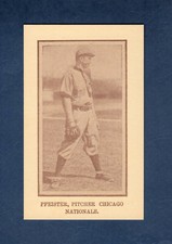#9 JACK PFIESTER [pfeister], Cubs | 1st Series 1972 Classic Cards/Flint, MI