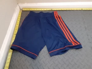 ADIDAS BASKETBALL SHORTS BOYS YOUTH SMALL BLUE #160 - Picture 1 of 3