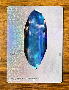 Final Fantasy TCG Trading Card Game - Crystal C-006 - *FULL ART FOIL* - Picture 1 of 2