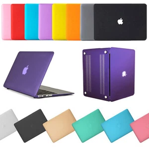 Hard Case for Macbook Air Pro 13" 14" 15" 16" New Laptop Rubberized Cover Shell - Picture 1 of 69