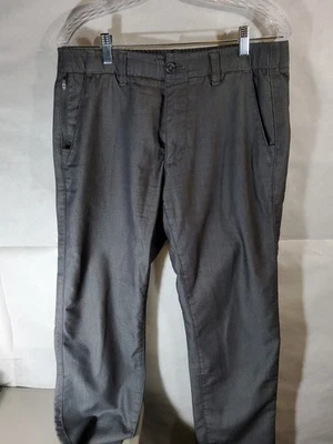 Eddie Bauer Mens  Dark Grey 5 Pocket Regular Fit Chino Pants 33 x 32 Confort... - Image 1 of 4