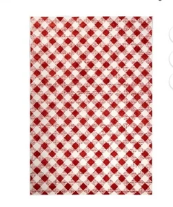 My Texas House Elmhurst Red Plaid Area Rug 1' 8” X 2’ 10” USA New - Picture 1 of 2