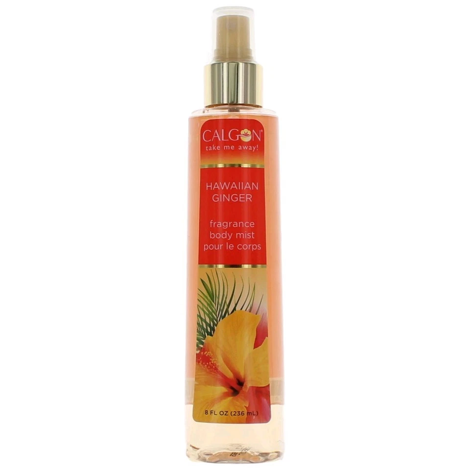 Bruma corporal con fragancia Calgon Hawaiian Ginger de Calgon, 8 oz para mujer Foto 1 de 1