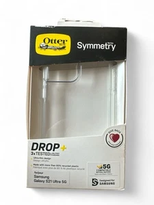 NEW OtterBox Symmetry Case for Samsung Galaxy S21 Ultra 5G Clear - Photo 1 sur 2
