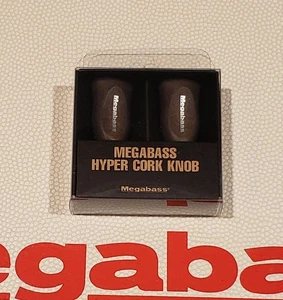 WOW! Megabass Hyper Cork Knob 2 Pc Fits Megabass , Daiwa, others? FREE SHIPPING - Picture 1 of 4