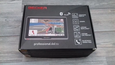 Becker Transit 6 sl NEU NEW NUOVO TMC NAVI LKW BUS Camper Navigationsgerät - Bild 1 von 4