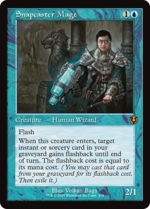 Snapcaster Mage (Retro Frame) -Foil Near Mint MTG Innistrad Remastered - Image 1 of 1