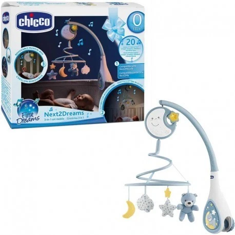 Chicco Next2dreams Giostrina 3 in 1 - Azzurra