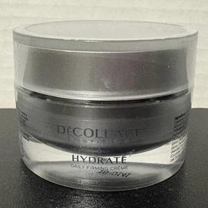 Hydrate Daily Firming Creme Cream DECOLLAGE INSTITUTE 1oz New/Sealed - Picture 1 of 6