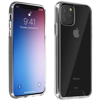 Cover iPhone 11 Pro Max Doppio materiale Collezione Cristal Trasparente - Immagine 1 di 4