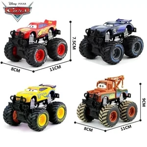 Disney Pixar Cars Toy Red Lightning McQueen Metal Mode Monster Truck Boys Gift - Picture 1 of 10
