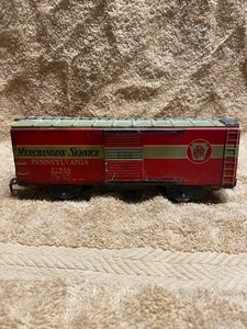 MARX PRE-WAR TIN TRAIN CAR PA Merchandise Service Box Car 37956 Made in USA Marx - Picture 1 of 22