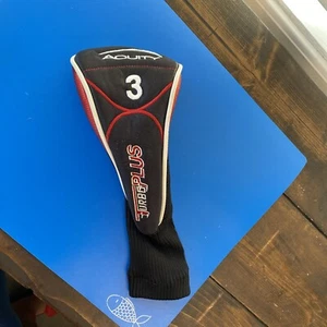 Acuity Golf Turbo Plus 3 Wood Head Cover Red Black White - Picture 1 of 6