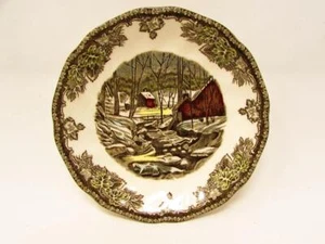 Friendly Village The (England) von Johnson Brot Saucer Village Szenen s57 - Bild 1 von 2