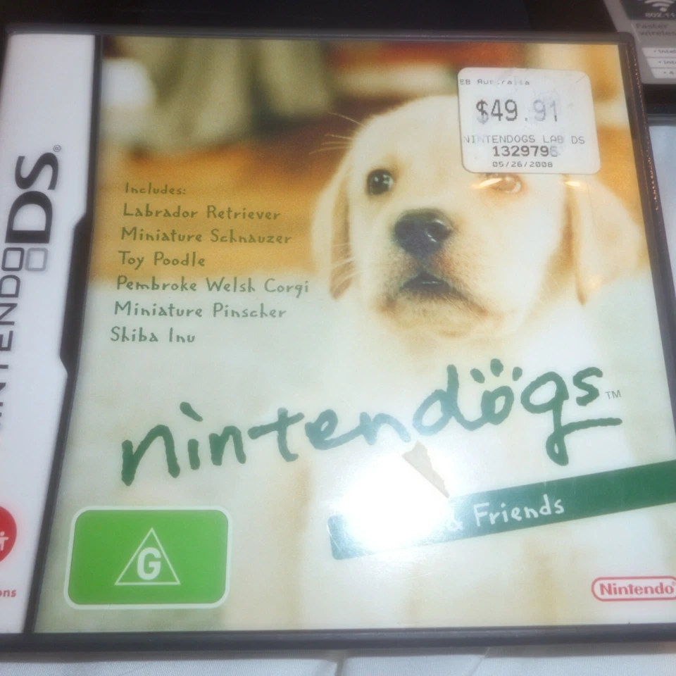 NINTENDO DS  NINTENDOGS LAB AND FRIENDS - Image 1 of 1