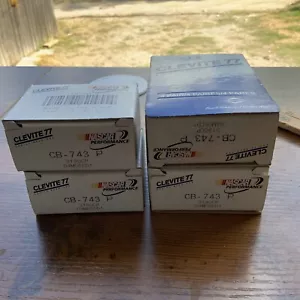 Par de rodamientos de varilla de conexión de motor Clevite CB-743P un par - Imagen 1 de 4