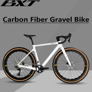 Carbon Gravel Bike Shimano GRX600 11Gänge 700x40C Rennrad Interne Verkabelung - Picture 1 of 20