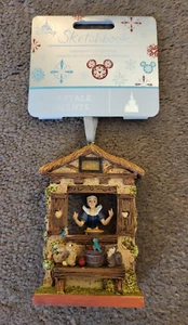 Disney Skizzenbuch Ornament schneeweiß Märchenmomente Waldfenster 2020 - Bild 1 von 5