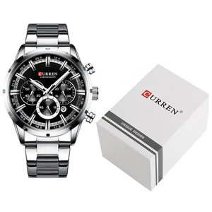 8355 Luxury Business Men Watch 3ATM Waterproof Large S8Z2 - Picture 1 of 12