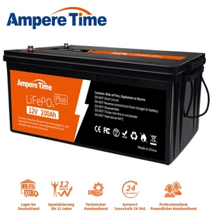 LiTime 12V 200Ah PLUS LiFePO4 Lithium Batterie 2560Wh für Wohnmobile Solar Boot - Bild 1 von 13