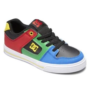 DC Kind Kinder reine elastische Jugend Skateschuhe Turnschuhe Größe 12 - ADBS300256 KMW - Bild 1 von 3