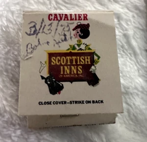 Scottish Inns of America, Inc. Matches  Cavalier - Picture 1 of 3