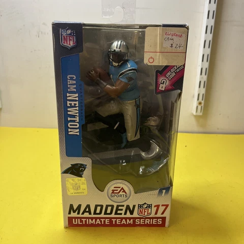 🔥🔥🔥Cam Newton Madden 17 Series 1 McFarlane Ultimate Team Series Action Figure Cover