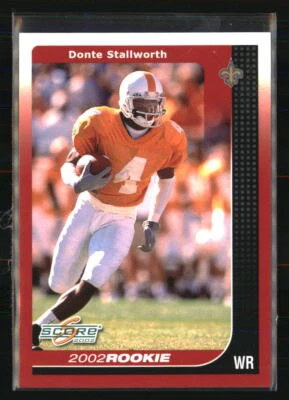 Donte Stallworth 2002 Score #287 FOOTBALL Card - Image 1 of 2