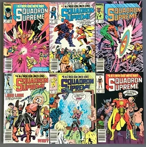 [Stan Lee] Escuadrón Supremo (Lote de 6) Vol. 1, Nos. 1-6   1985 - Imagen 1 de 3