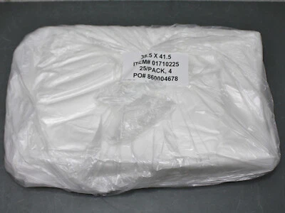 (25) Nilfisk Polyliner Bag 01710225, 38.5" x 41.5" Canister Vacuum Cleaner Liner - Image 1 of 3