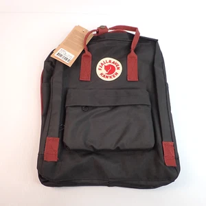 Fjällräven Patch Logo Kanken wasserabweisender Baumwollrucksack schwarz 23510 mit Etikett - Bild 1 von 9
