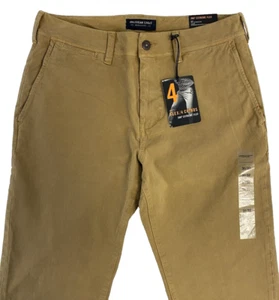 American Eagle 360 Degree Extreme Flex Chino Pants Slim Straight Tan New 31 x 32 - Picture 1 of 12