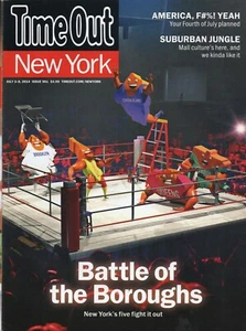 TIME OUT NEW YORK Magazine July 3-9 2014 Battle of the Boroughs Mall Culture - Imagen 1 de 3