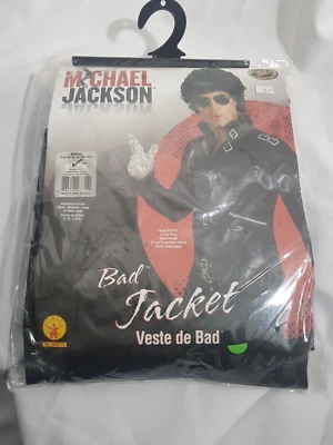 New - Mens - Rubies - Michael Jackson Bad Costume - S - Image 1 of 4