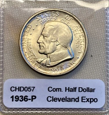 Beautiful BU 1939 P Cleveland Commemorative Half Dollar - Image 1 of 4