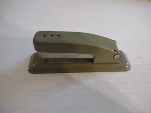 Vintage Swingline Cub 5" funktionierender olivgrüner Hefter - Bild 1 von 7