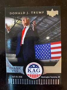 2020 DECISION PRESIDENT DONALD TRUMP KAG CARD KAG2 - Bild 1 von 2