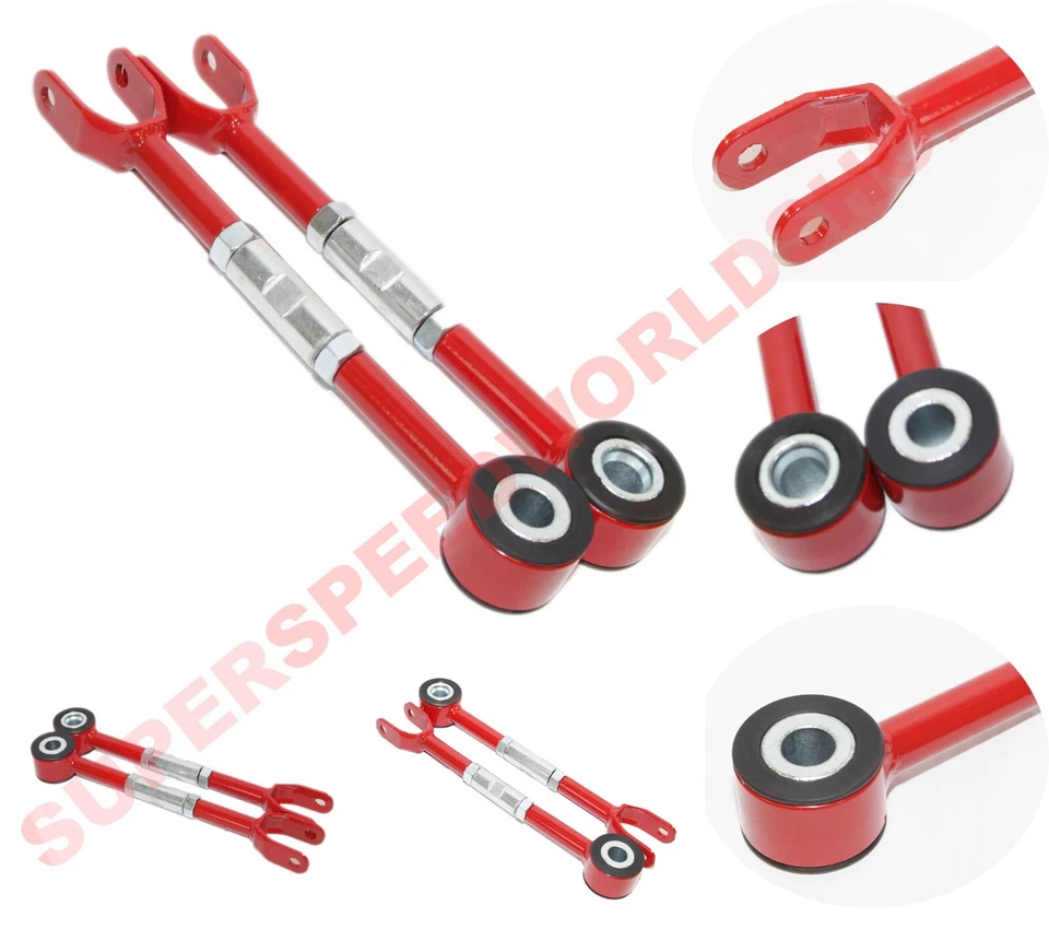 RED Rear Adj. Toe Arm for 04-07 Infiniti G35 X Sedan 4D 3.5L 3498CC GAS DOHC - Image 1 of 4