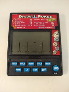 Radica Draw Poker Royal Flush 5000 Handheld Game Model 910, works well - Picture 1 of 5