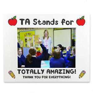 Leaving Pre-School Nursery Thank You Gift For Teaching Assistant Photo Frame - Picture 1 of 9