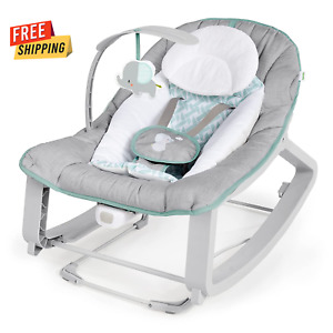 Ingenuity Keep Cozy 3-In-1 Grow with Me Vibrating Baby Bouncer, Seat & Infant to