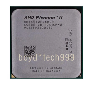 AMD Phenom II Socket AM3 X6-1035T X6-1045T X6-1055T X6-1065T AMD CPU Processor - Picture 1 of 11