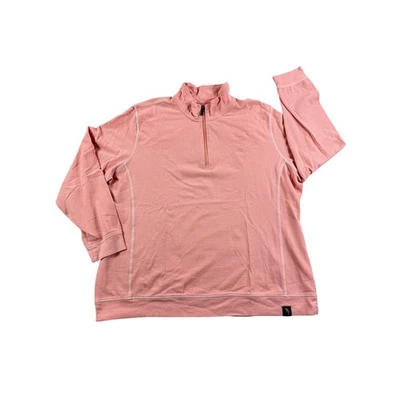 Sudadera Pullover Margaritaville Island Reserve Para Hombres Coral Cuarto Cremallera XXL Foto 1 de 4